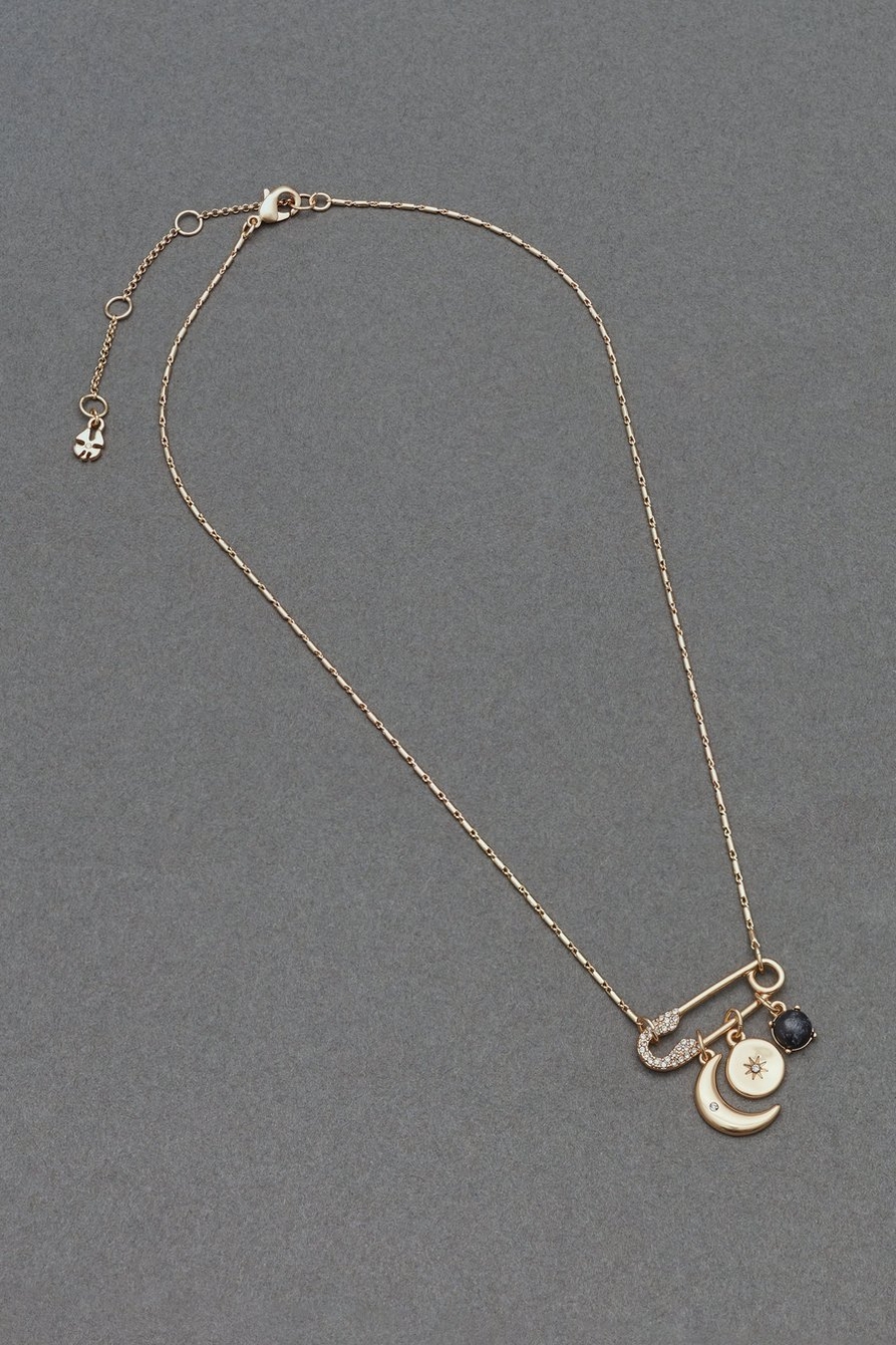 celestial pin necklace